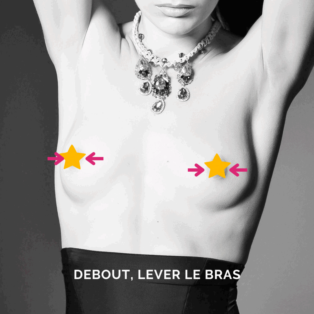 Palpation des seins, mamelon
