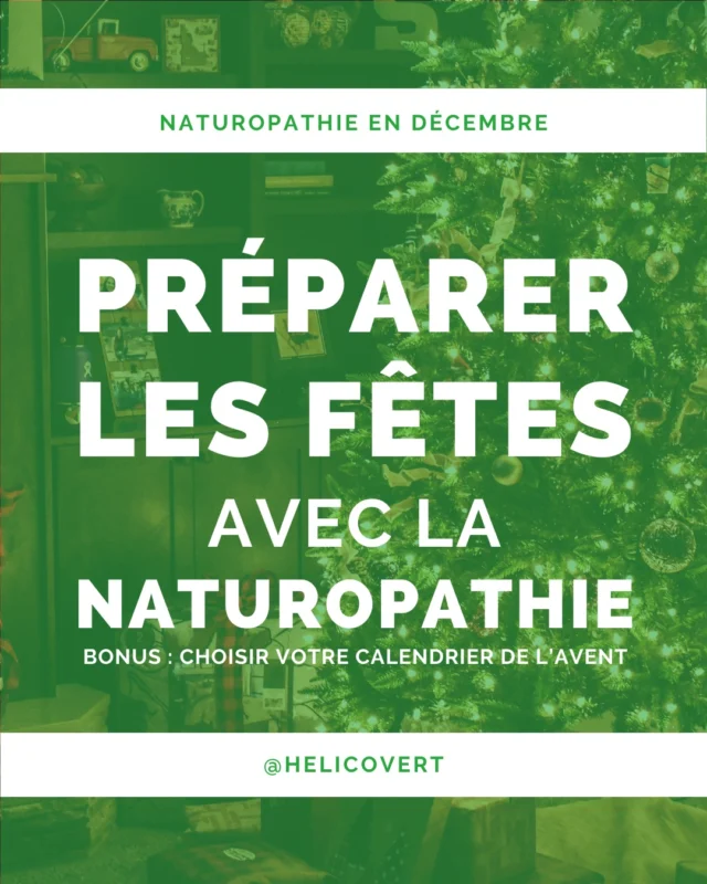🤩Bientôt Noël ! Bientôt les fêtes de fin d'année 🥳 Bientôt les chocolats, le foie gras, le lait de poule, les gros repas en famille, le père Noël secret au travail, les biscuits aux épices 😍 Miam, miam, miam !

Savez-vous que la naturopathie peut vous aider à préparer cette période de fêtes pour rester en forme, et passer enfin à côté de la fatigue de janvier ?

---
Je suis Sarah Ferrieu Nonnenmacher, naturopathe et conseillère en symptothermie 🌸
J'accompagne les femmes à se reconnecter à leurs super-pouvoirs tout au long de la vie.
---

#naturopathieenhiver #preparerlesfêtes #calendrierdelavent #noel #pretox #detox #helicovert #naturopathie