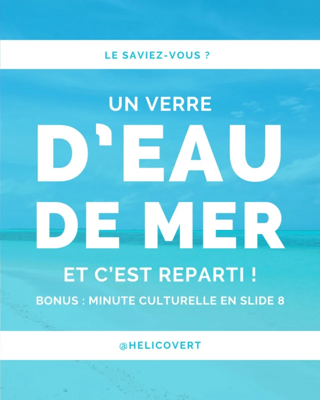 La fatigue vous guette ? Avez-vous tenté une cure de Quinton ? 🐳
Avant de vous jeter sur une cure de vitamine C acérola guarana, je vous conseille de vous pencher sur cette cure de plasma marin hypertonique.

Voici en images ses bienfaits 🎁

Avez-vous déjà testé cette cure ? Et qu'en avez-vous pensé ?
Moi, c'est une de mes préférées pour refaire le plein d'oligoéléments après une période de stress ou en phase de fatigue.

---
Je suis Sarah Ferrieu Nonnenmacher, naturopathe et conseillère en symptothermie 🌸
J'accompagne les femmes à se reconnecter à leurs super-pouvoirs tout au long de la vie.
---

#eaudequinton #plasmamarinhypertonique #eaudemertonique #helicovert #naturopathie #immunité